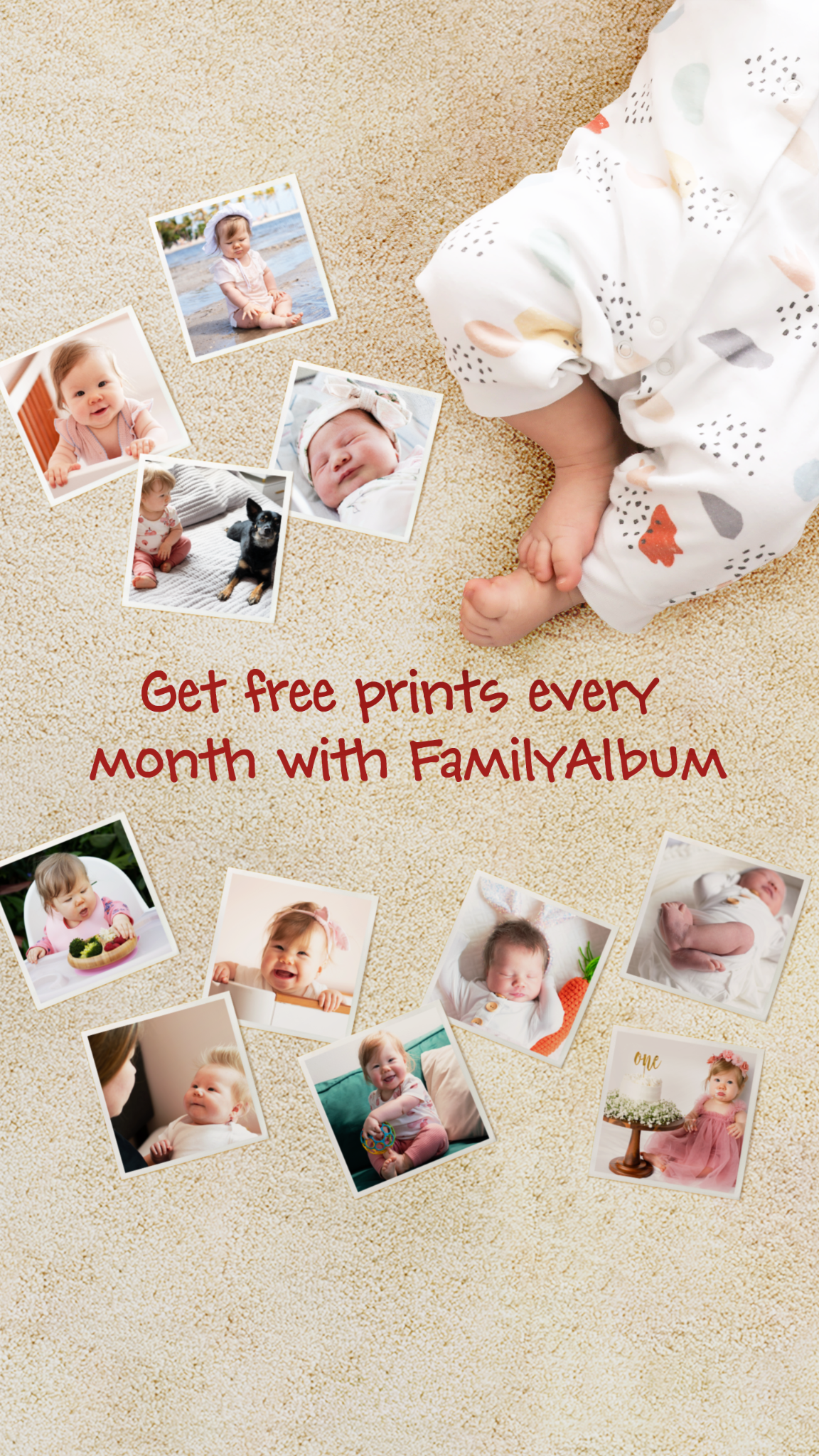 FamilyAlbum Facebook ad