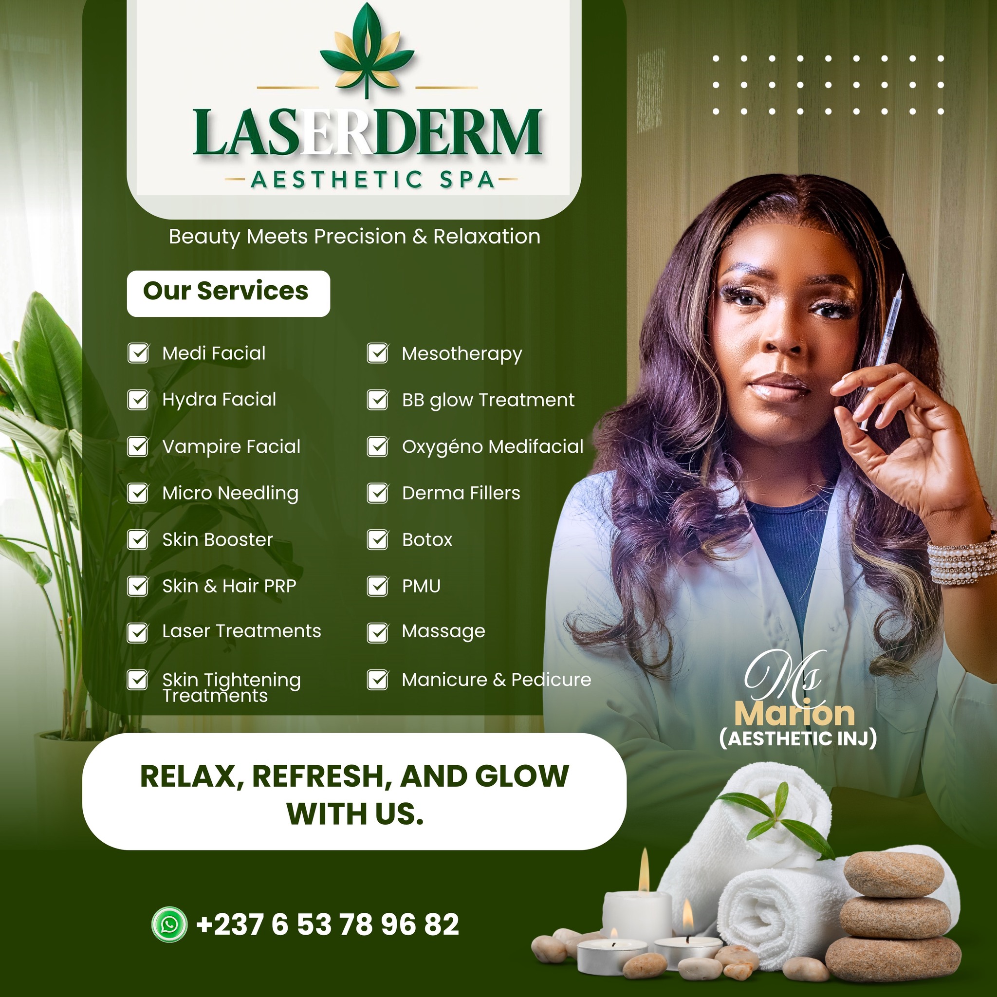 Laserderm Aesthetics Spa Facebook ad