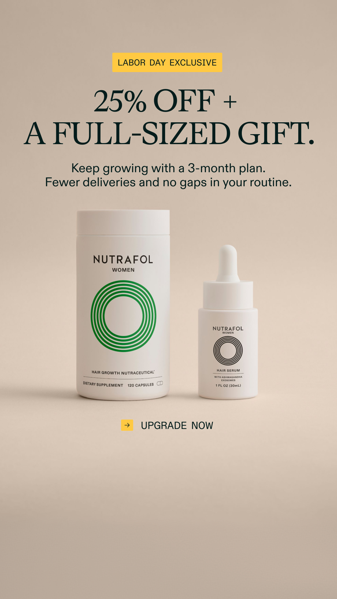 Nutrafol Facebook ad