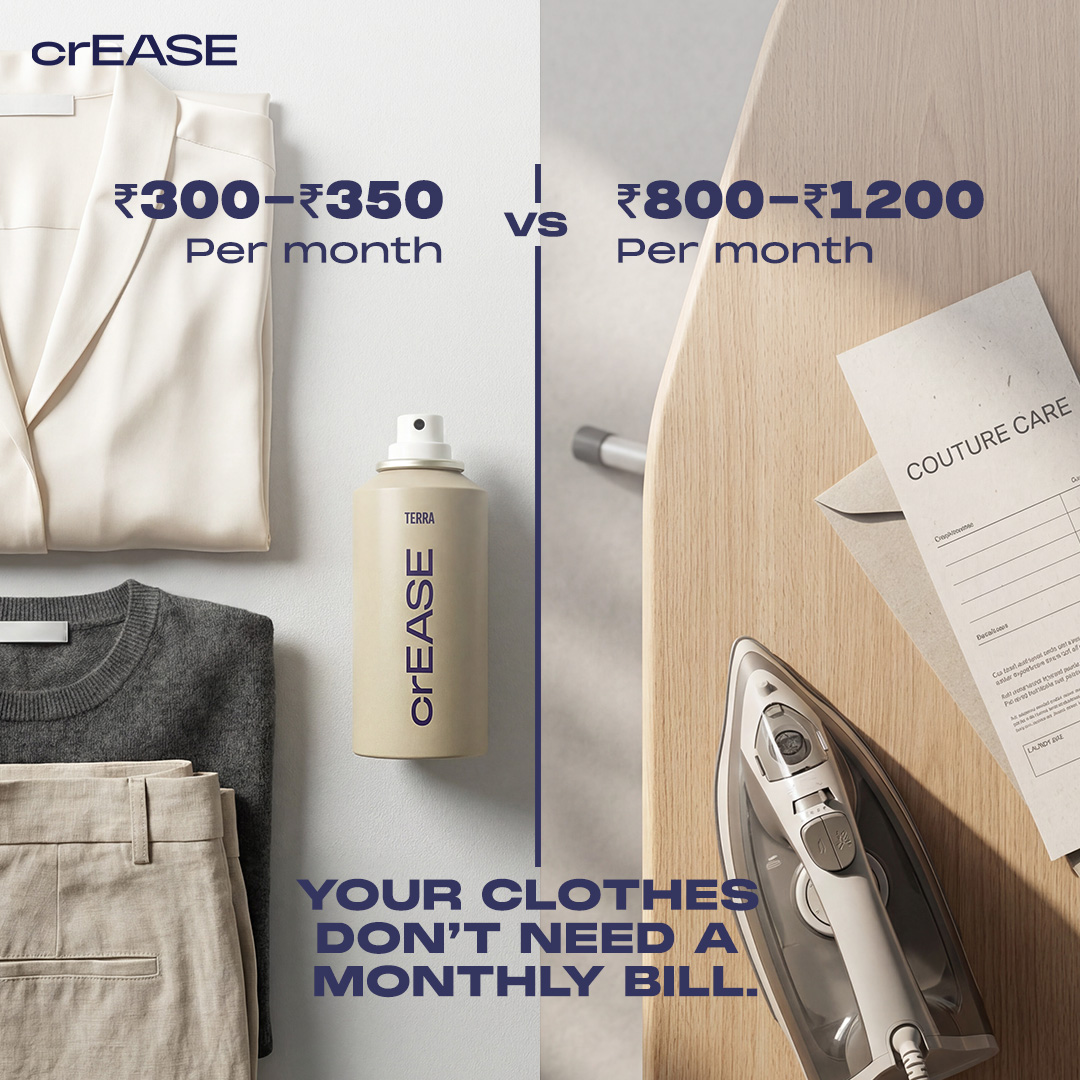 Crease India Facebook ad from Dec 16, 2025