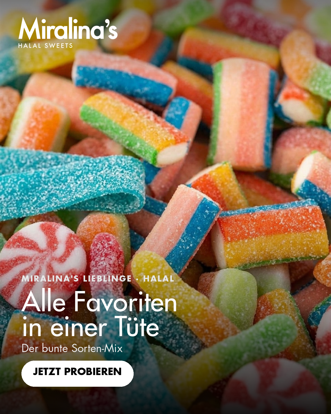 Miralina's Halal Sweets Facebook ad