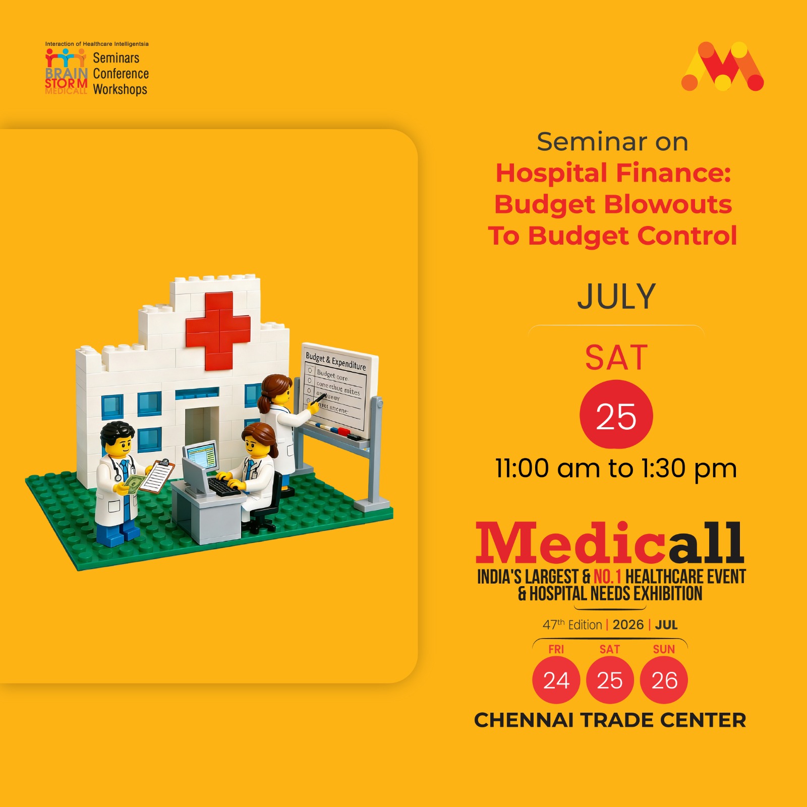 Medicall Facebook ad: Seminar on Hospital Finance: Budget Blowouts to Budget…