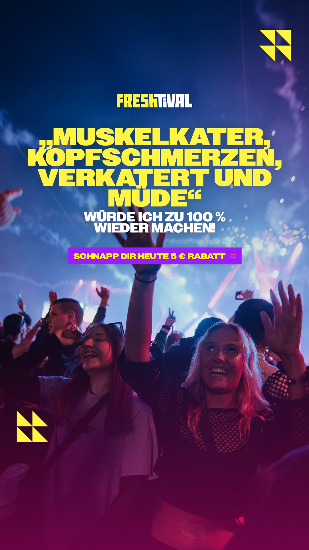 Freshtival Facebook ad from Apr 8, 2026