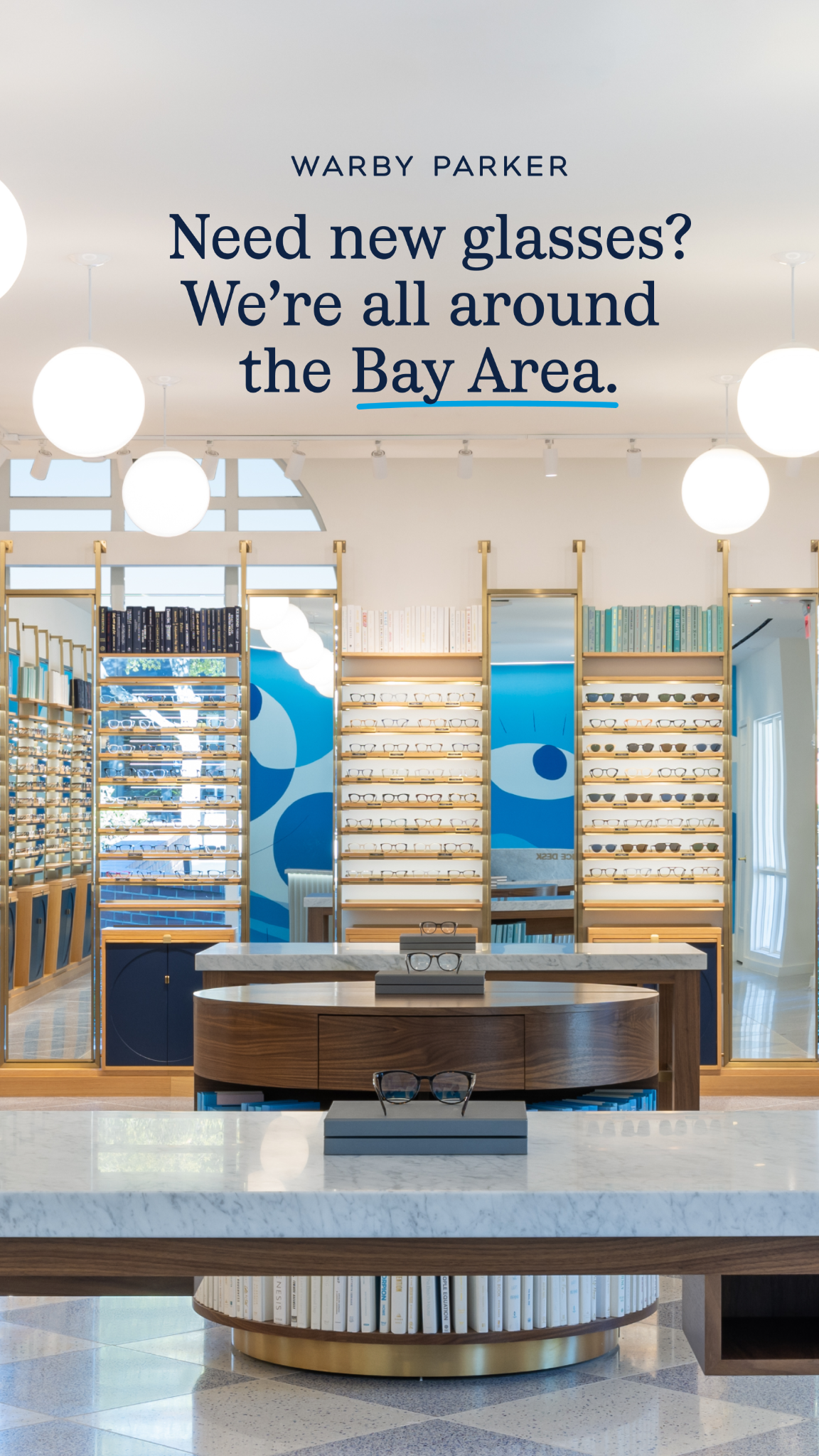 Warby Parker Facebook ad