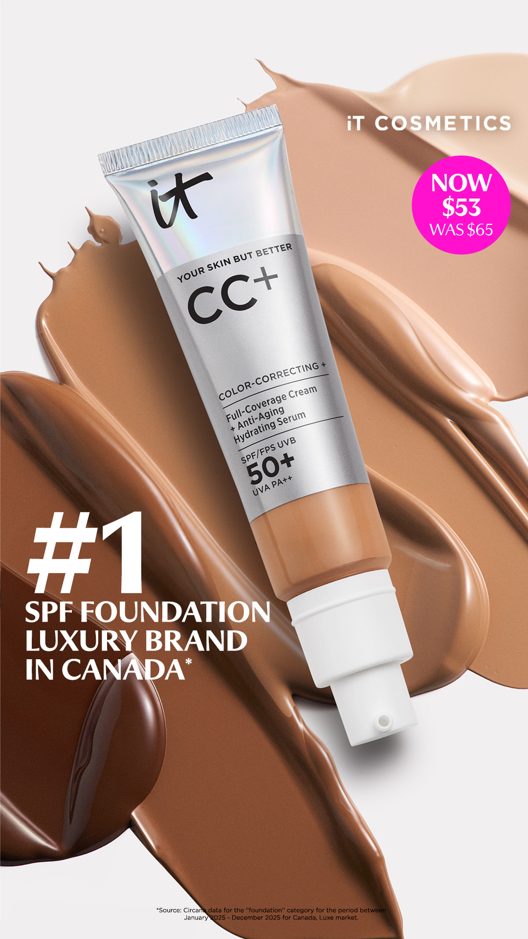 IT Cosmetics Facebook ad
