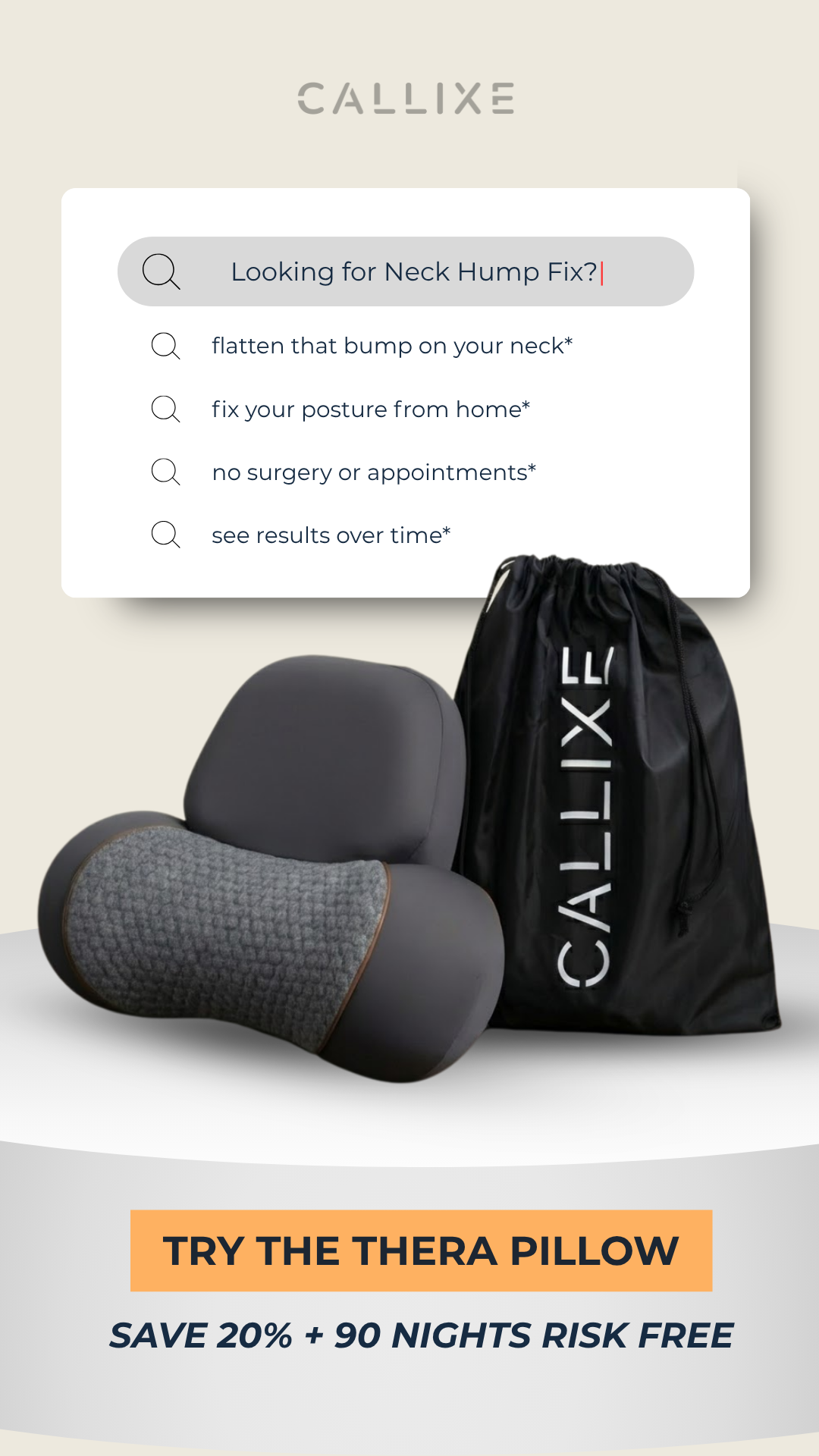CALLIXE Facebook ad