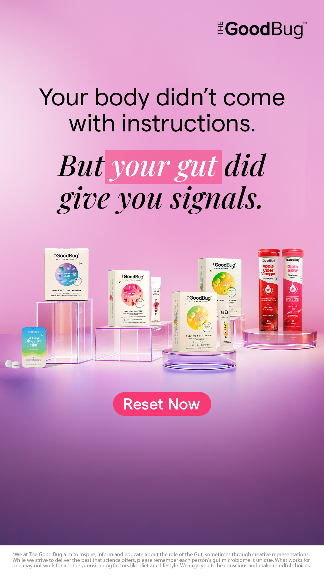 The Good Bug Facebook ad