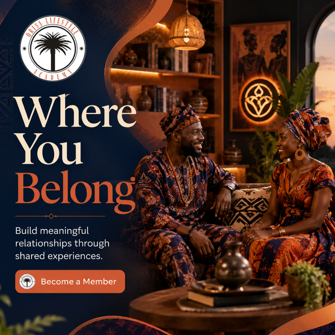 Orisa Lifestyle Academy Facebook ad: You’ve found your people.