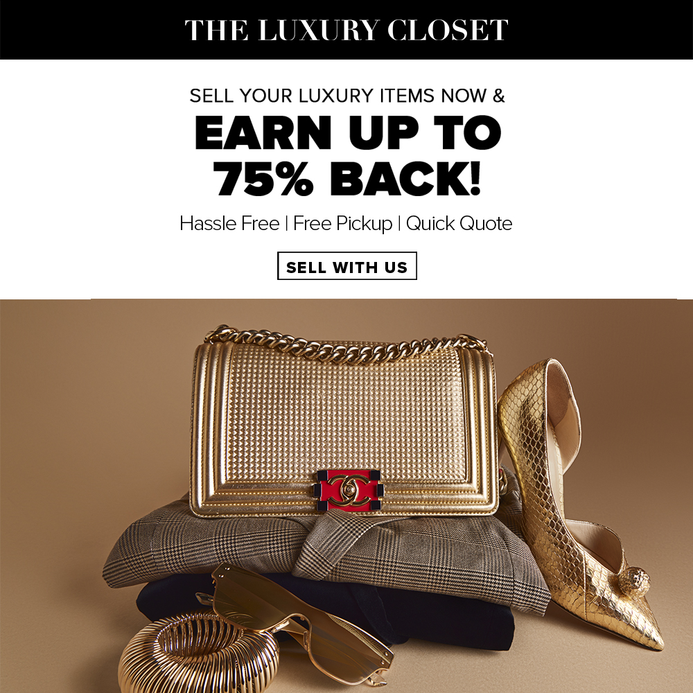 The Luxury Closet Facebook ad