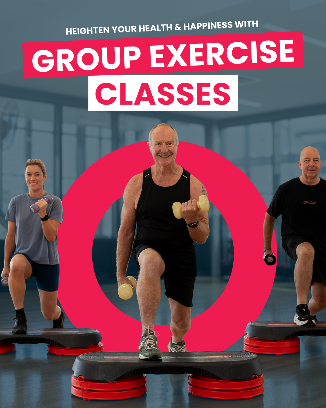 Lakeside Leisure Centre Facebook ad: Your Health. Your Happiness.