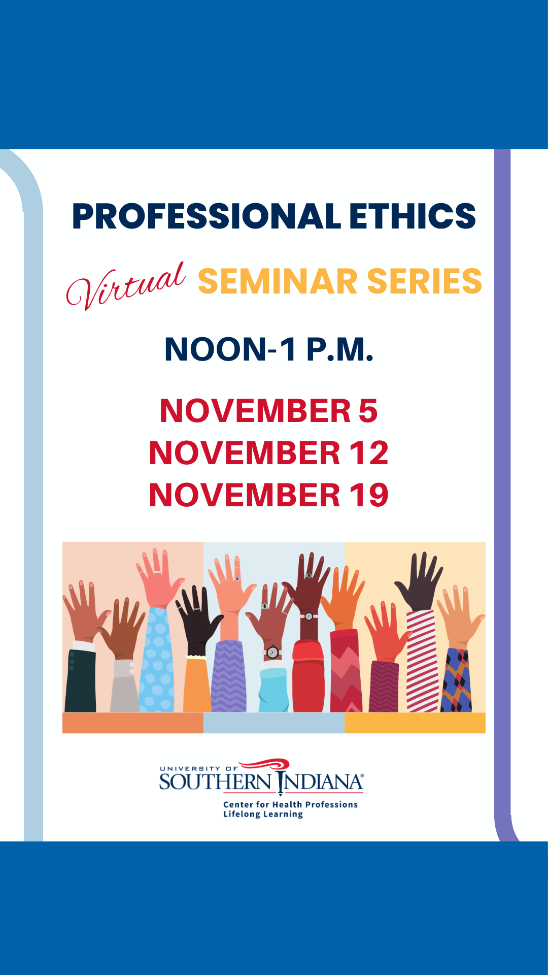 University of Southern Indiana College of Nursing and Health Professions Facebook ad