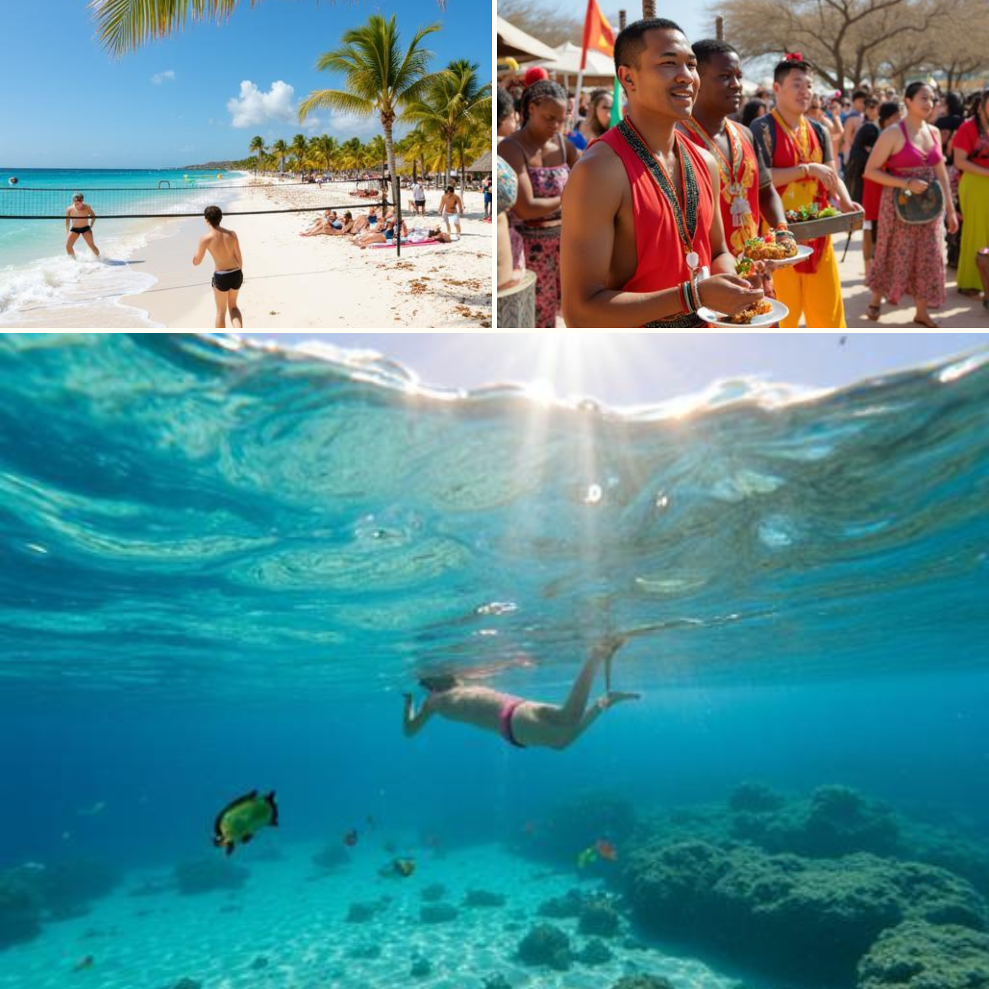 Mynewsdealer - online deals Facebook ad: Learn more about Aruba Eagle Beach Hotels All Inclusive