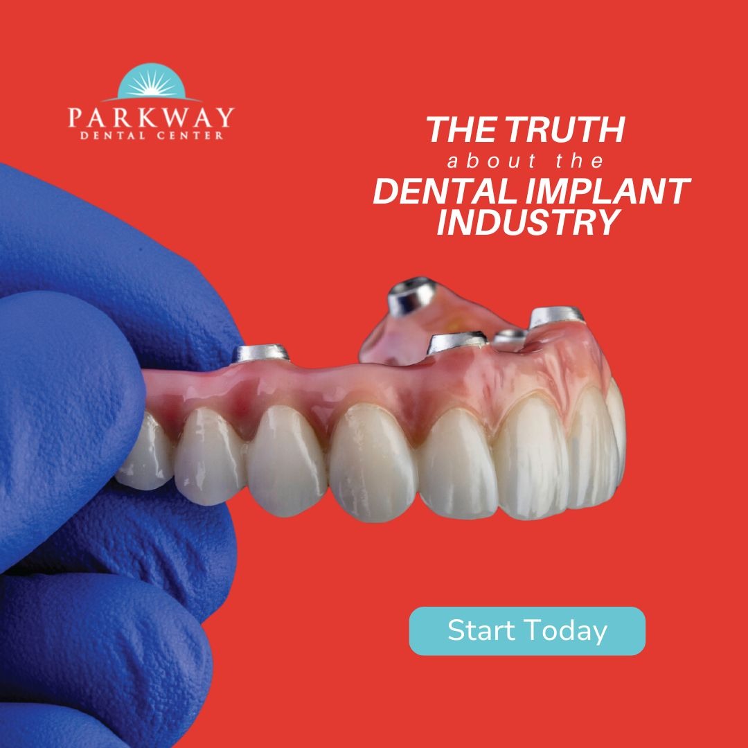 Parkway Dental Center Facebook ad: Choose Wisely.