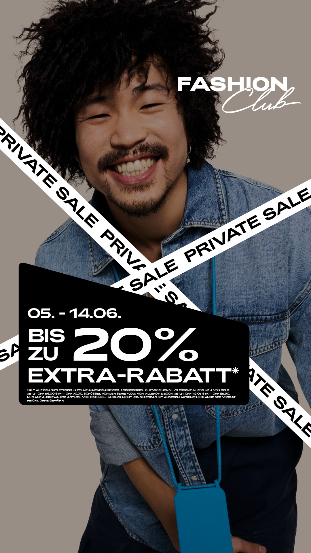Landquart Fashion Outlet Facebook ad from Jun 4, 2026