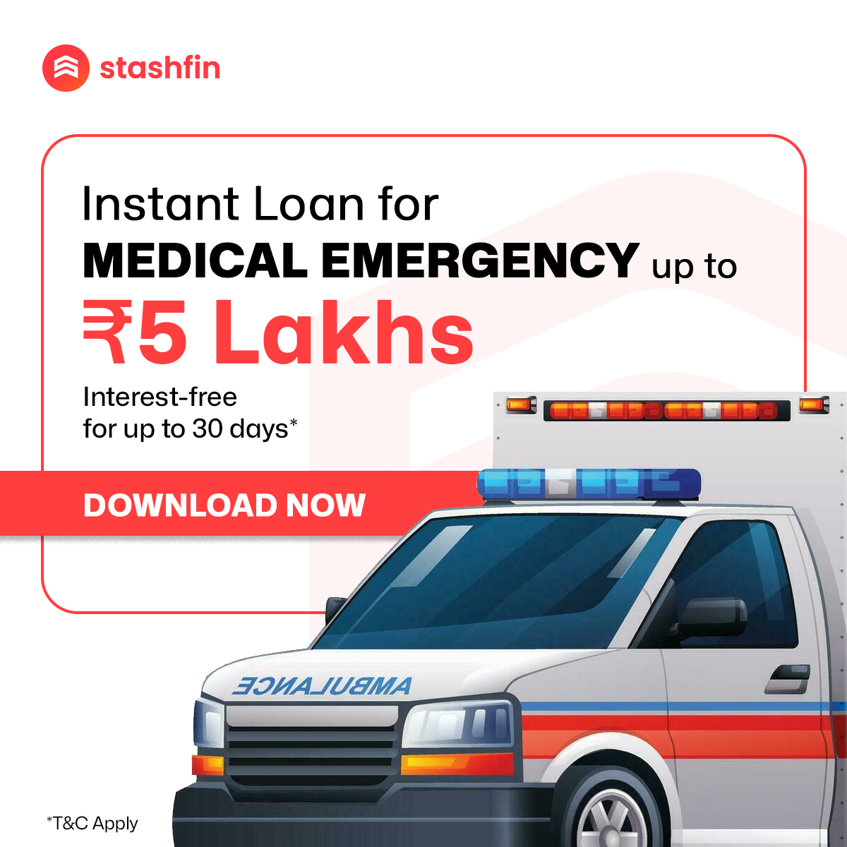 Stashfin Facebook ad