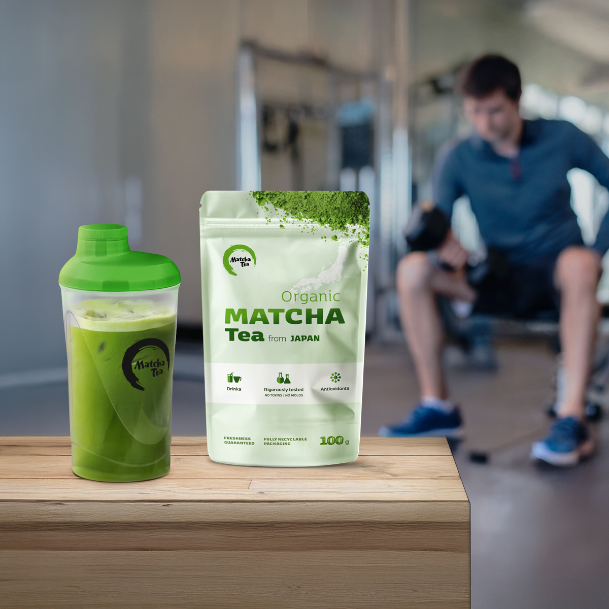 MatchaTea.sk Facebook ad: NOVINKA: Bio Matcha Tea v eko obale!