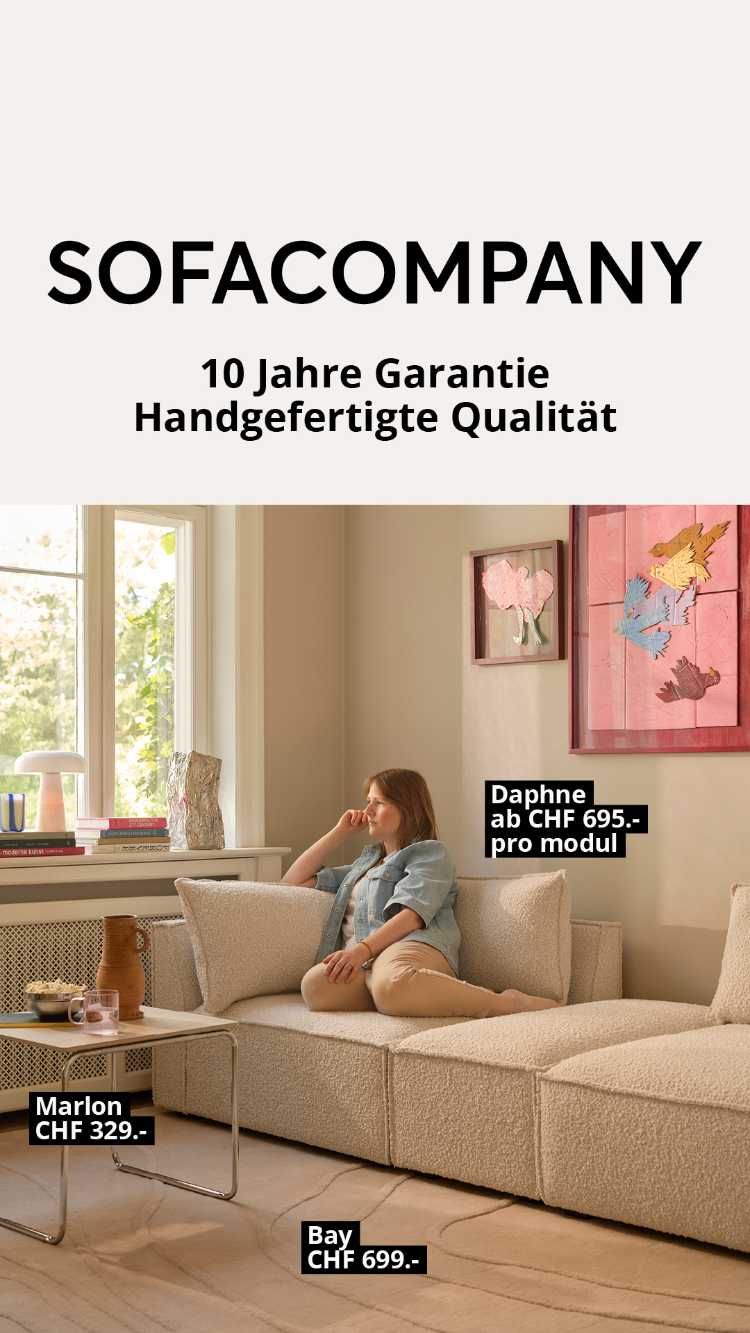 Sofacompany Facebook ad