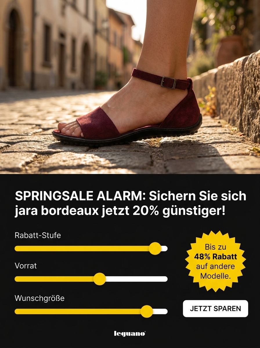 leguano Barfußschuhe Facebook ad