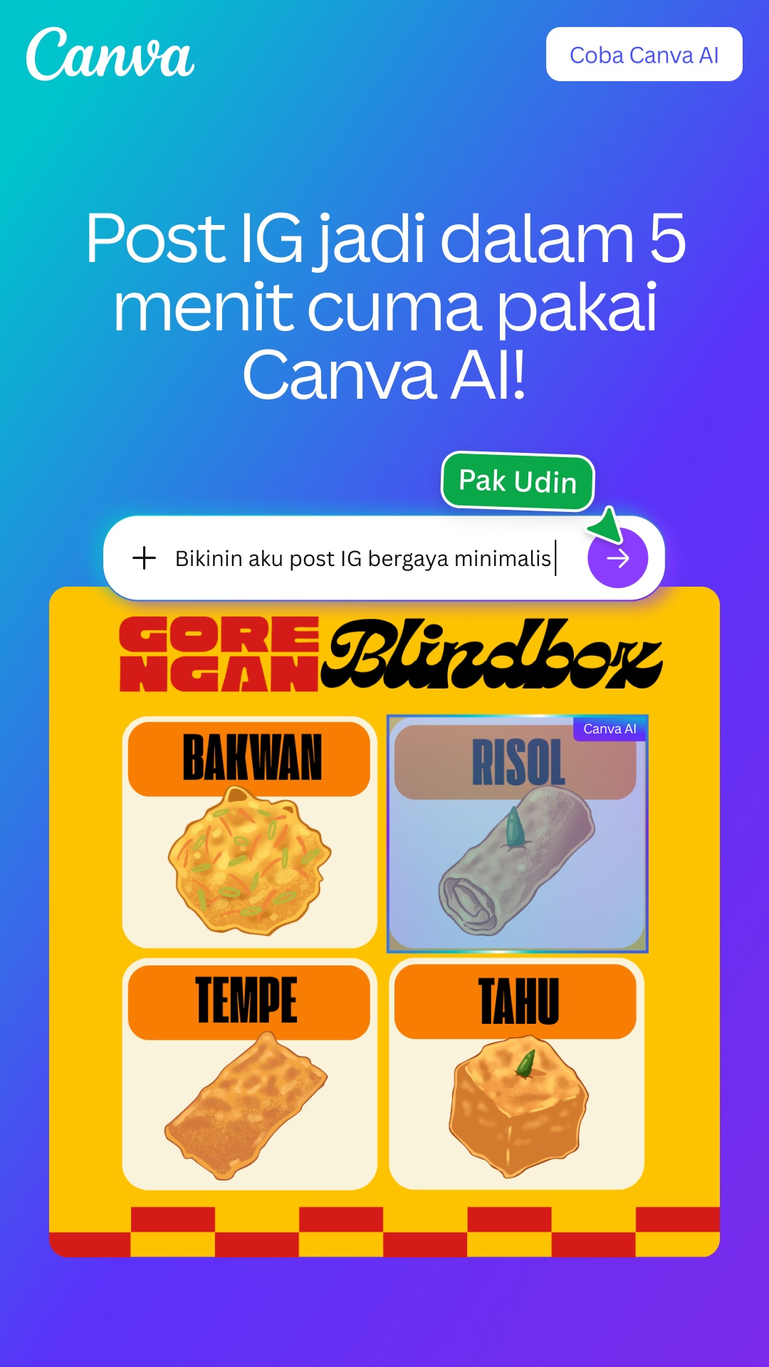 Canva Facebook ad