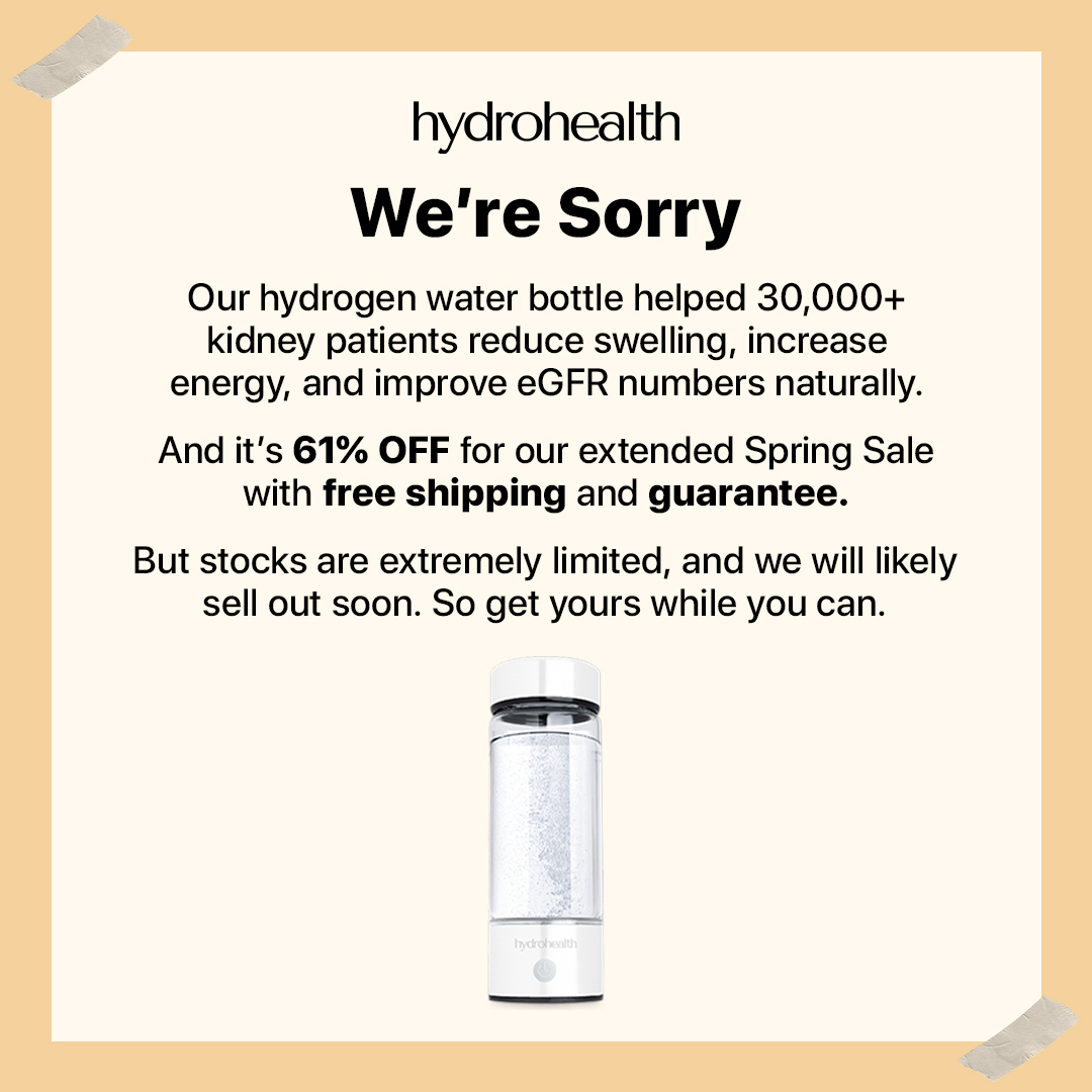 Hydrohealth Facebook ad