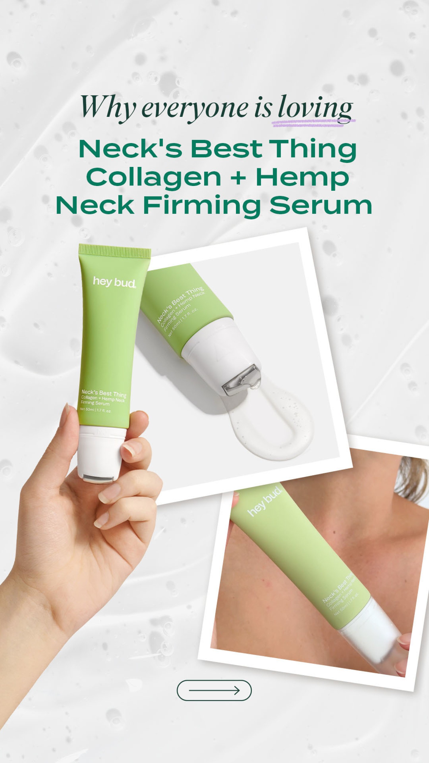 Hey Bud Skincare Facebook ad