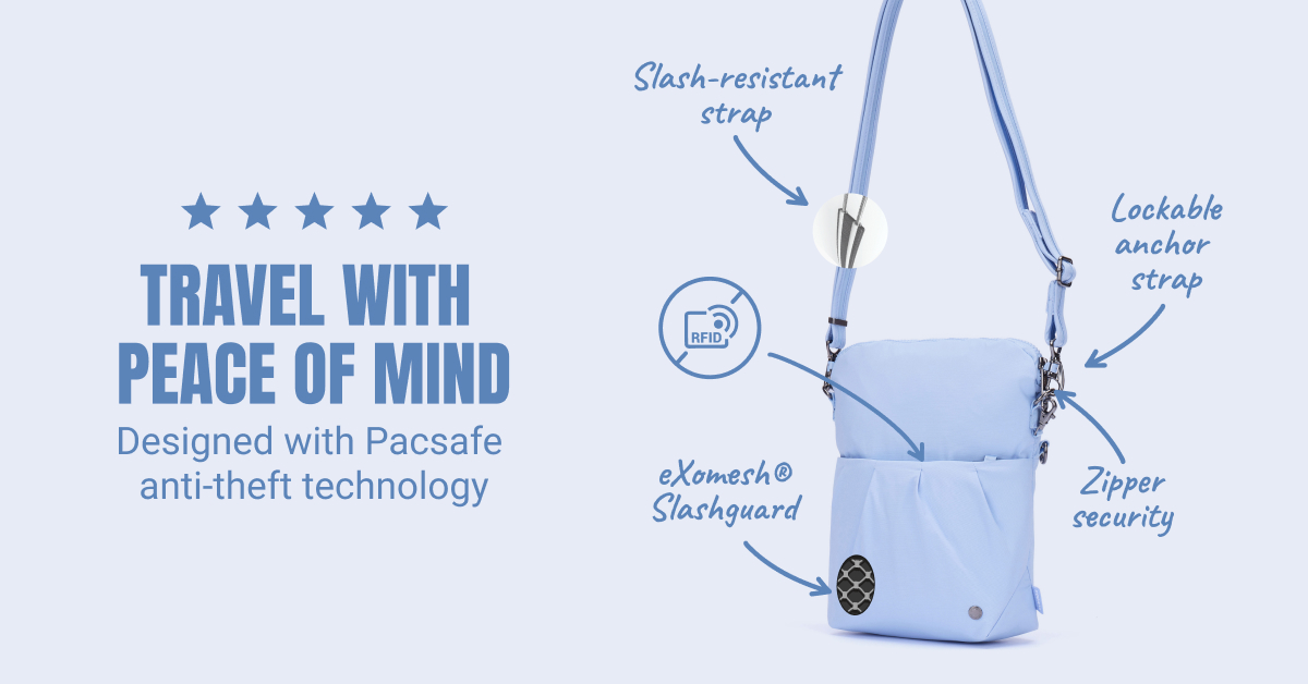 Pacsafe Facebook ad