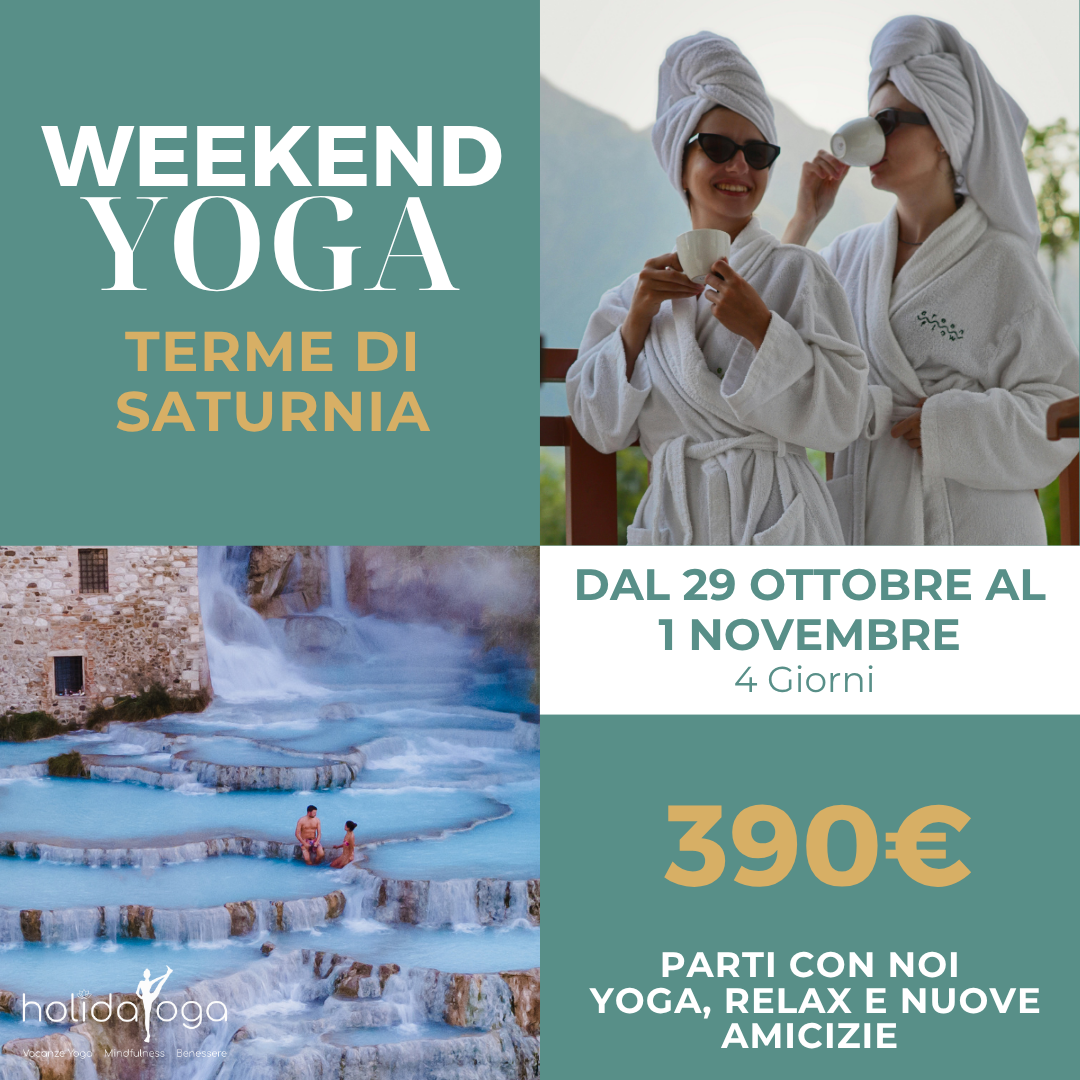 Holidayoga Facebook ad: Weekend di Benessere