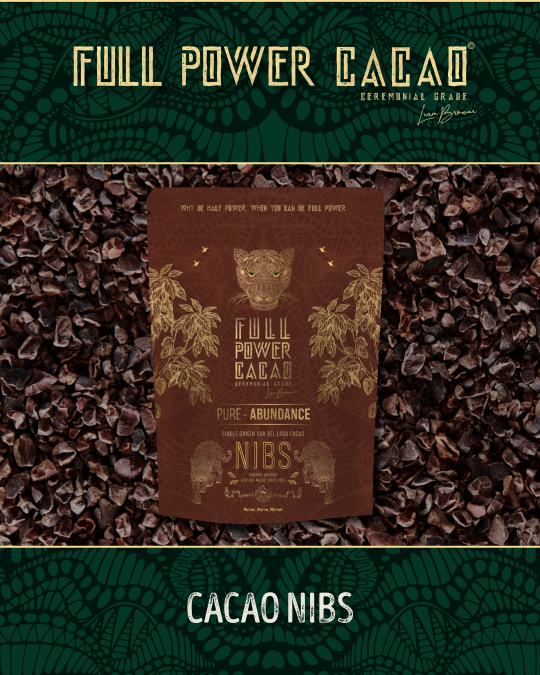 FULL POWER CACAO Facebook ad
