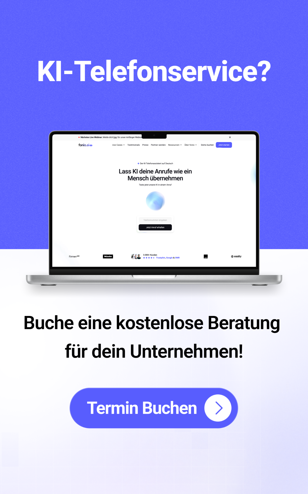 Fonio.ai Facebook ad