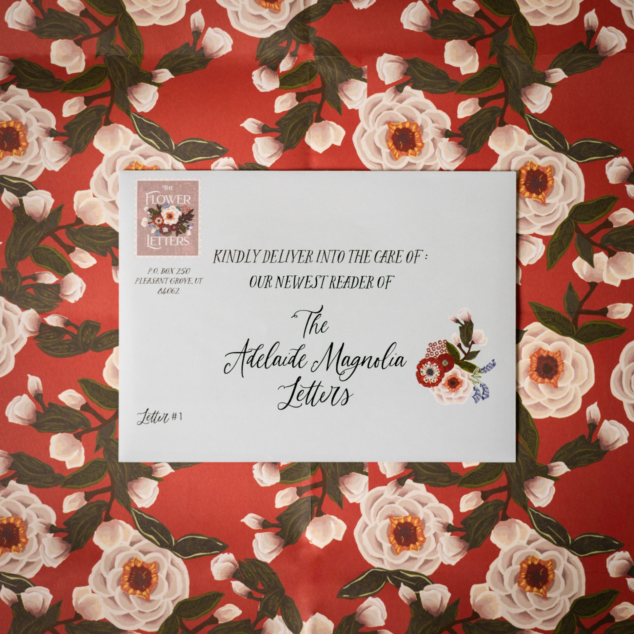 The Flower Letters Facebook ad