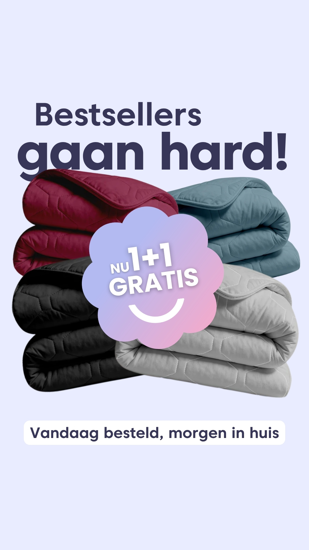 HappyBed Facebook ad