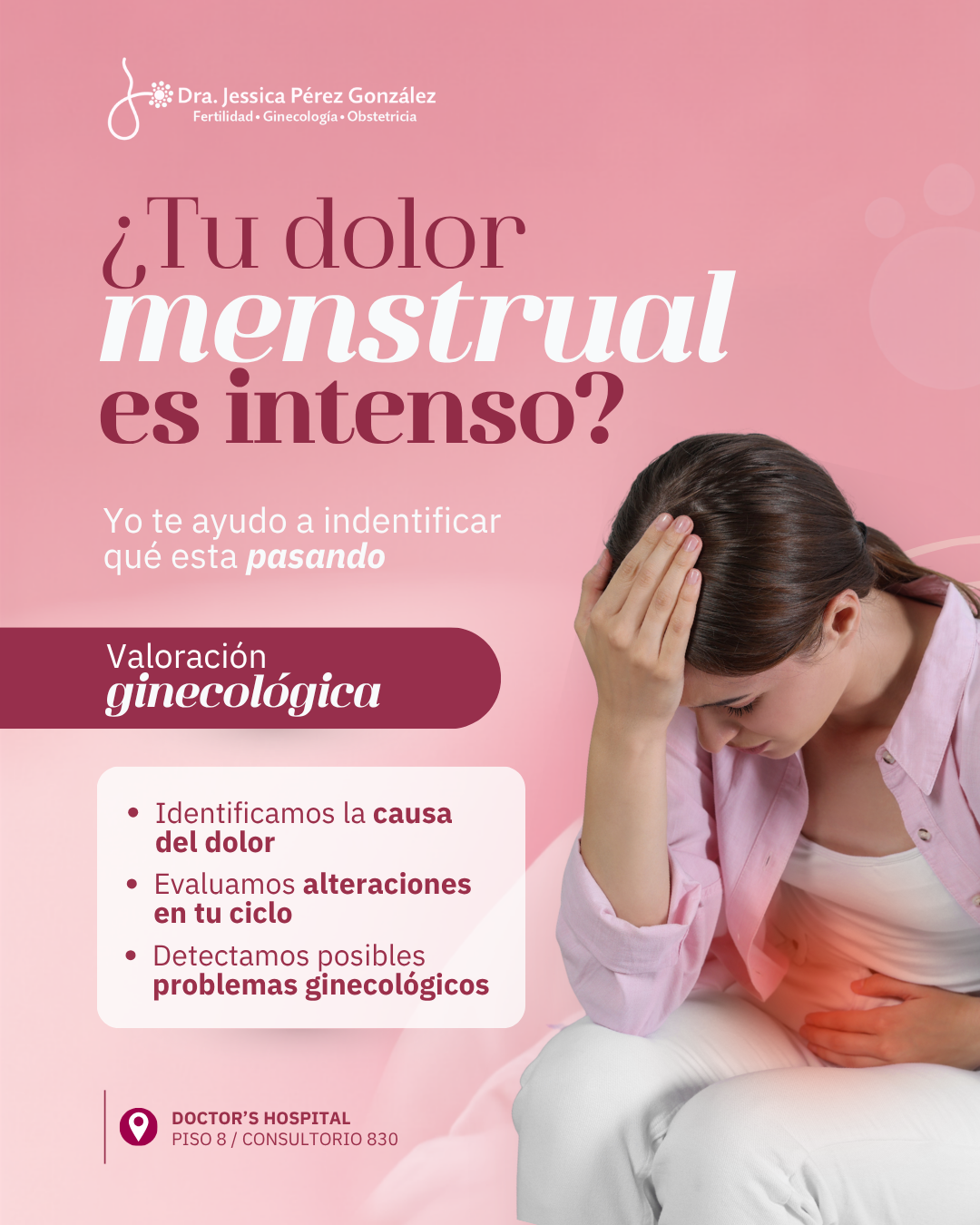 Dra Jessica Perez - Ginecologa especialista en fertilidad Facebook ad: ¡Agenda tu cita aquí!