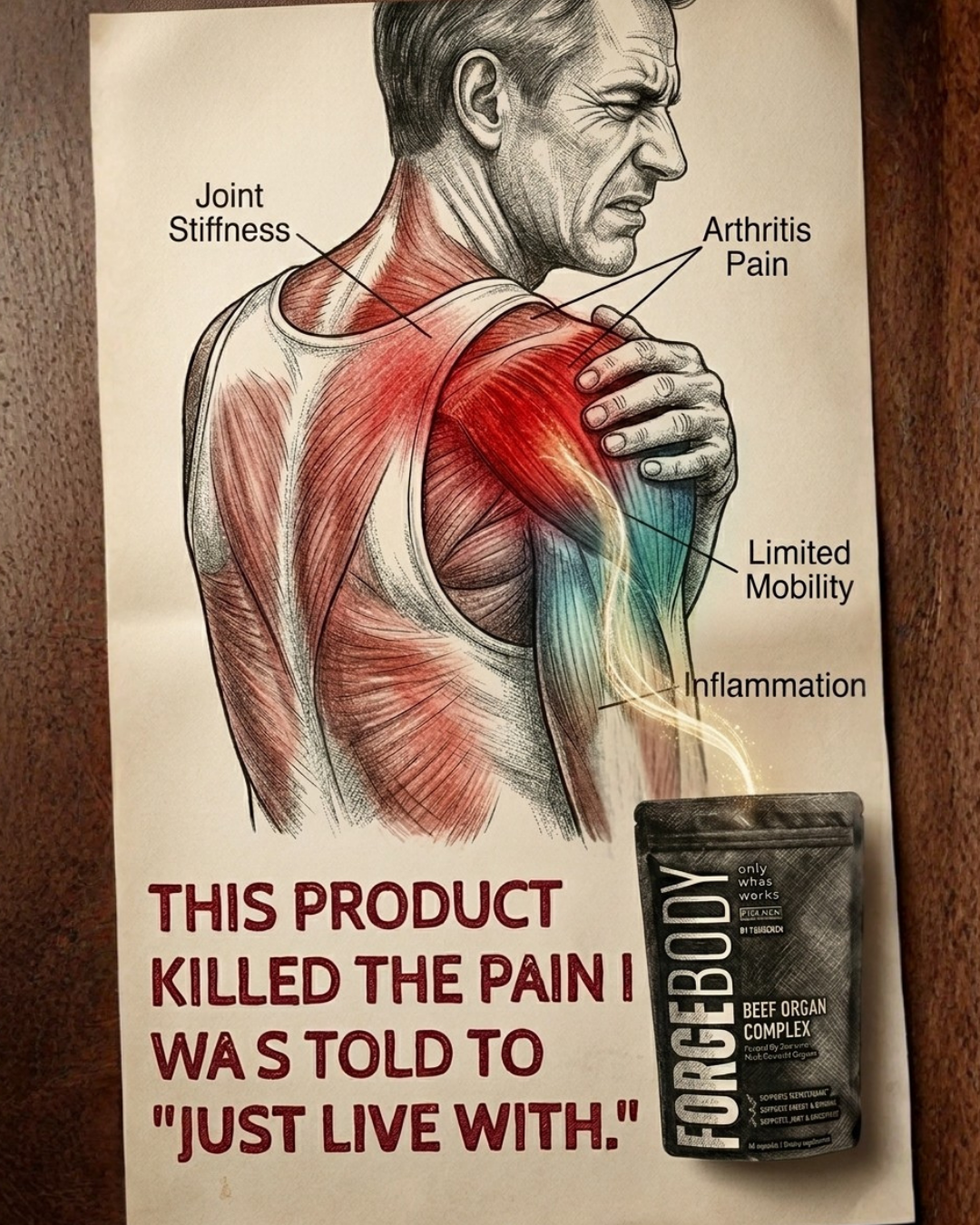 Dr. Michael Reed Facebook ad: Men Used To Be Stronger