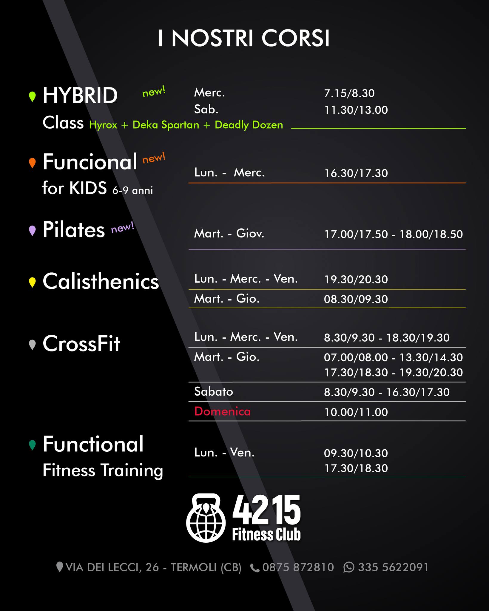 42.15 Fitness Club Facebook ad