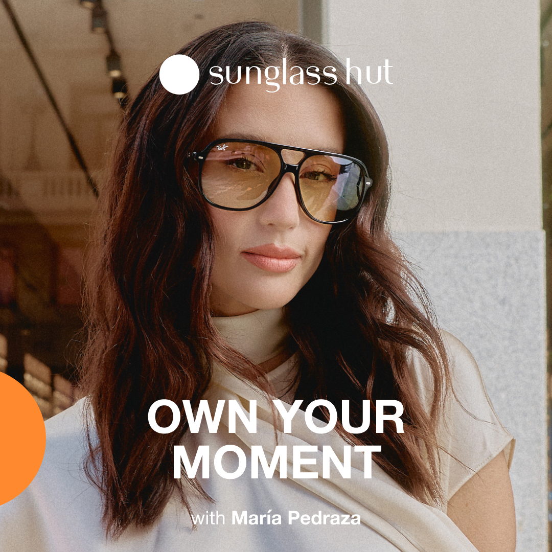 Sunglass Hut Facebook ad: Tu verdadera esencia, como @mariapedraza_.