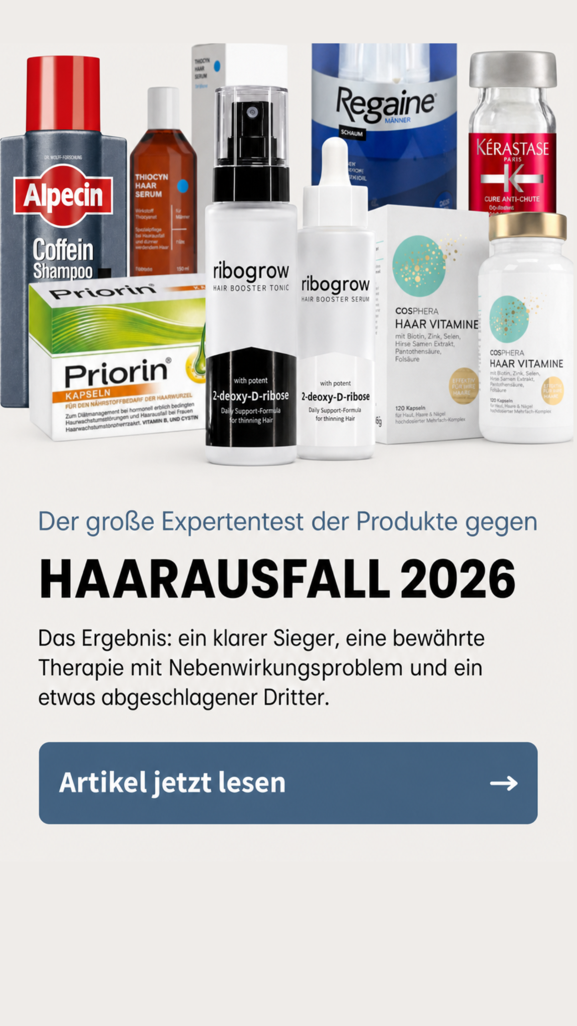 Hair Growth Science EU Facebook ad