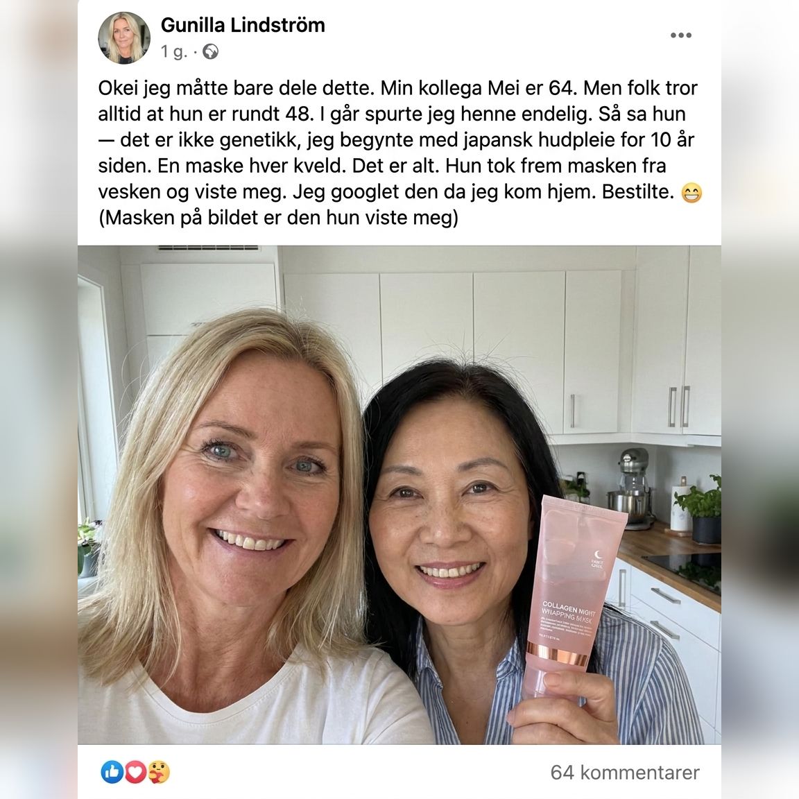 Glowtoxx Facebook ad