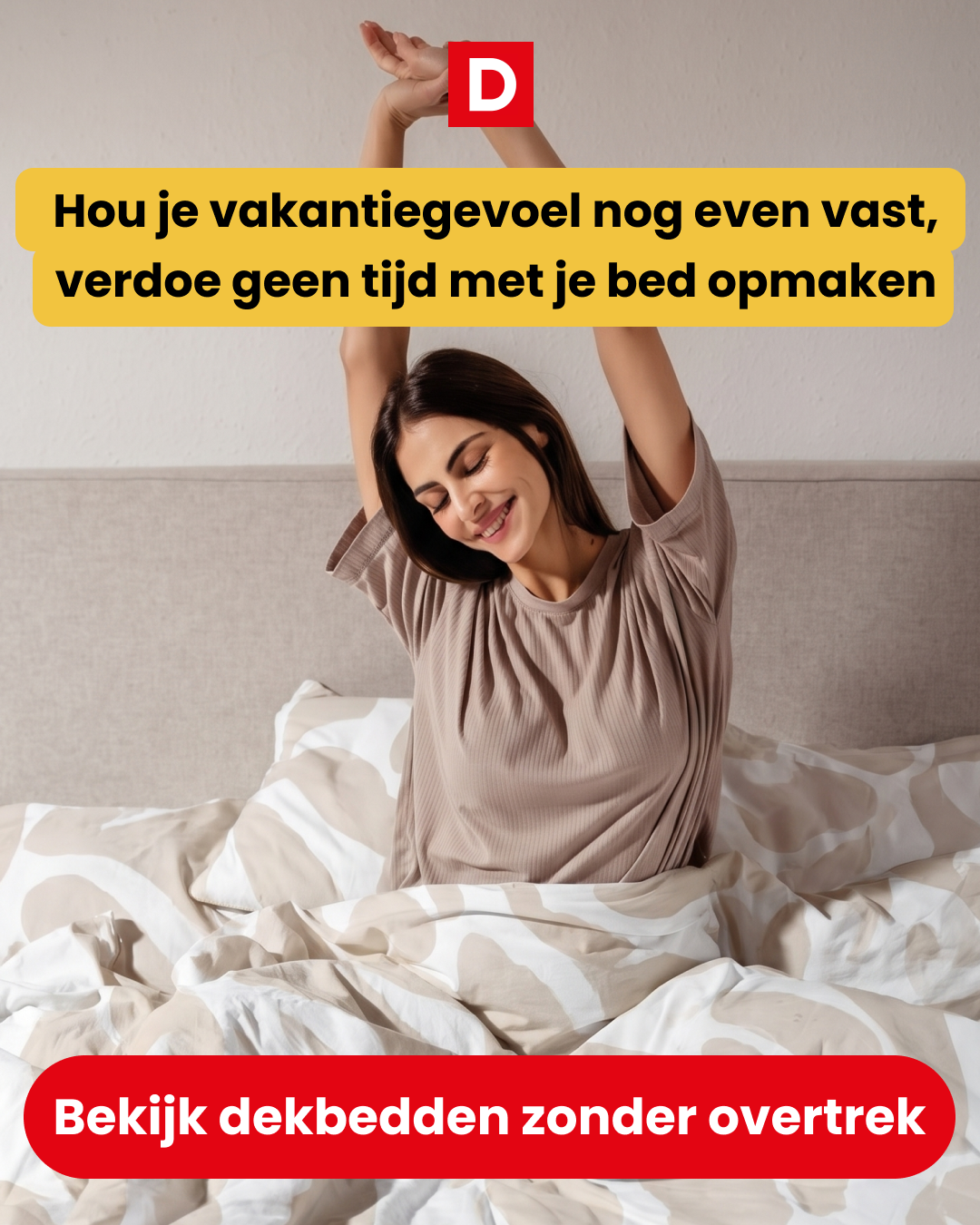 Dekbedovertrek.nl Facebook ad from Aug 4, 2026