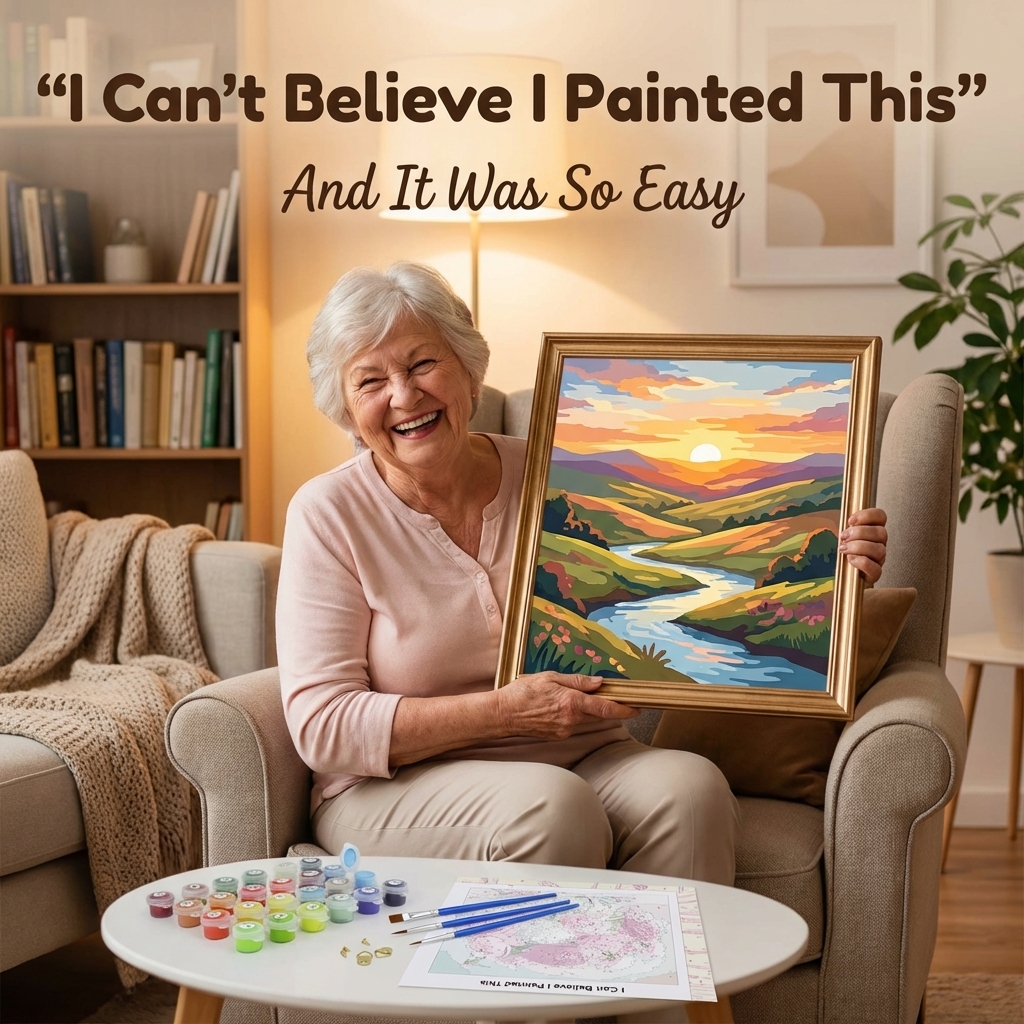 Paint by Numbers - DIY Facebook ad