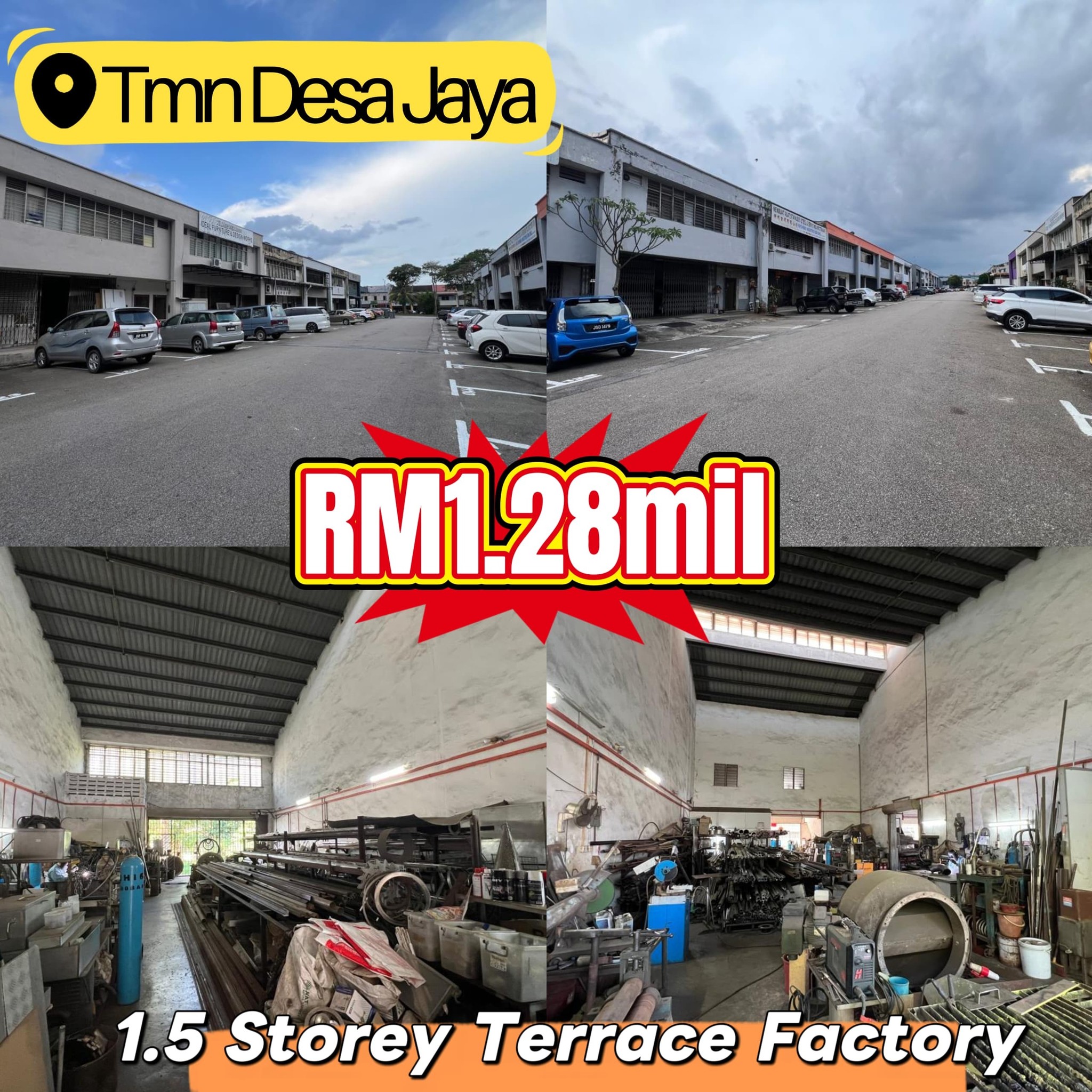 KX Property Johor Facebook ad: For Sale (Tmn Desa Jaya 1.5 Storey Terrace…