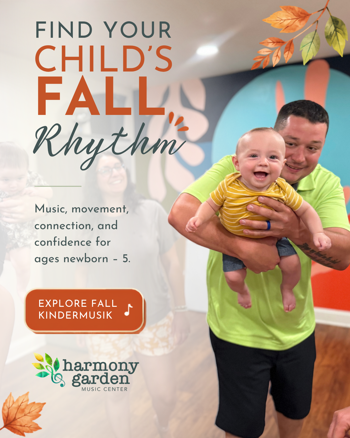 The Harmony Garden Music Center Inc Facebook ad: Discover more