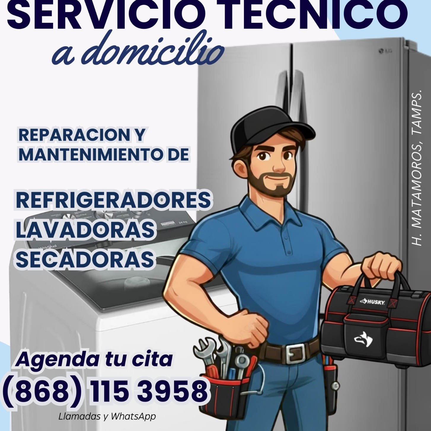 El inge Facebook ad: Tecnico a domicilio