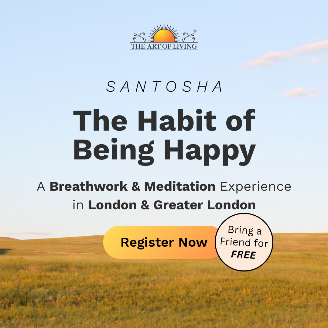 The Art of Living Facebook ad