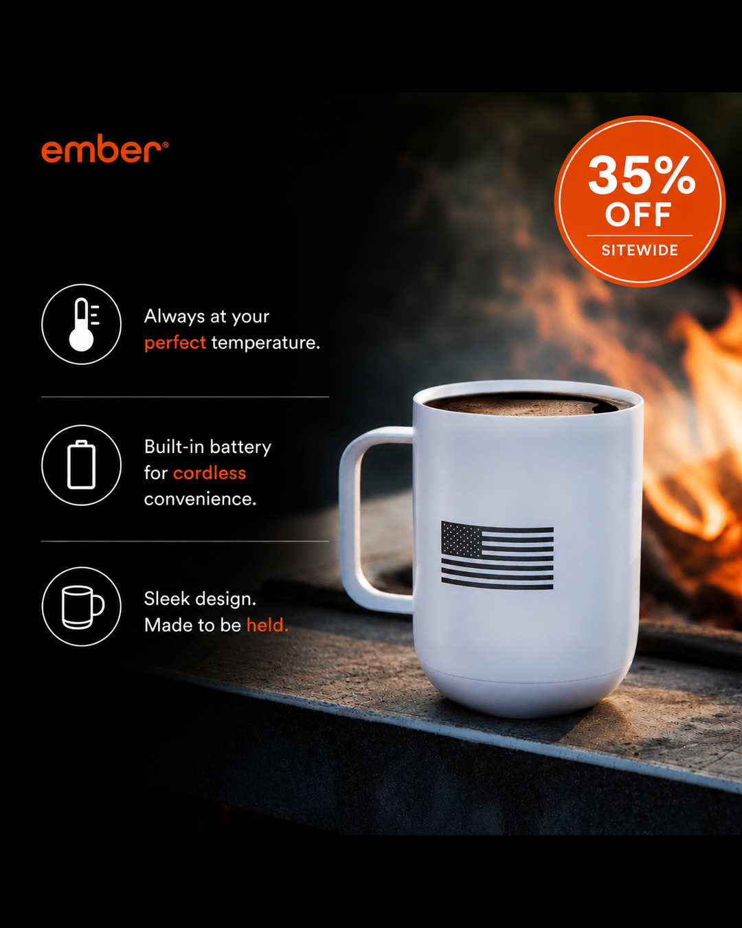 Ember Facebook ad