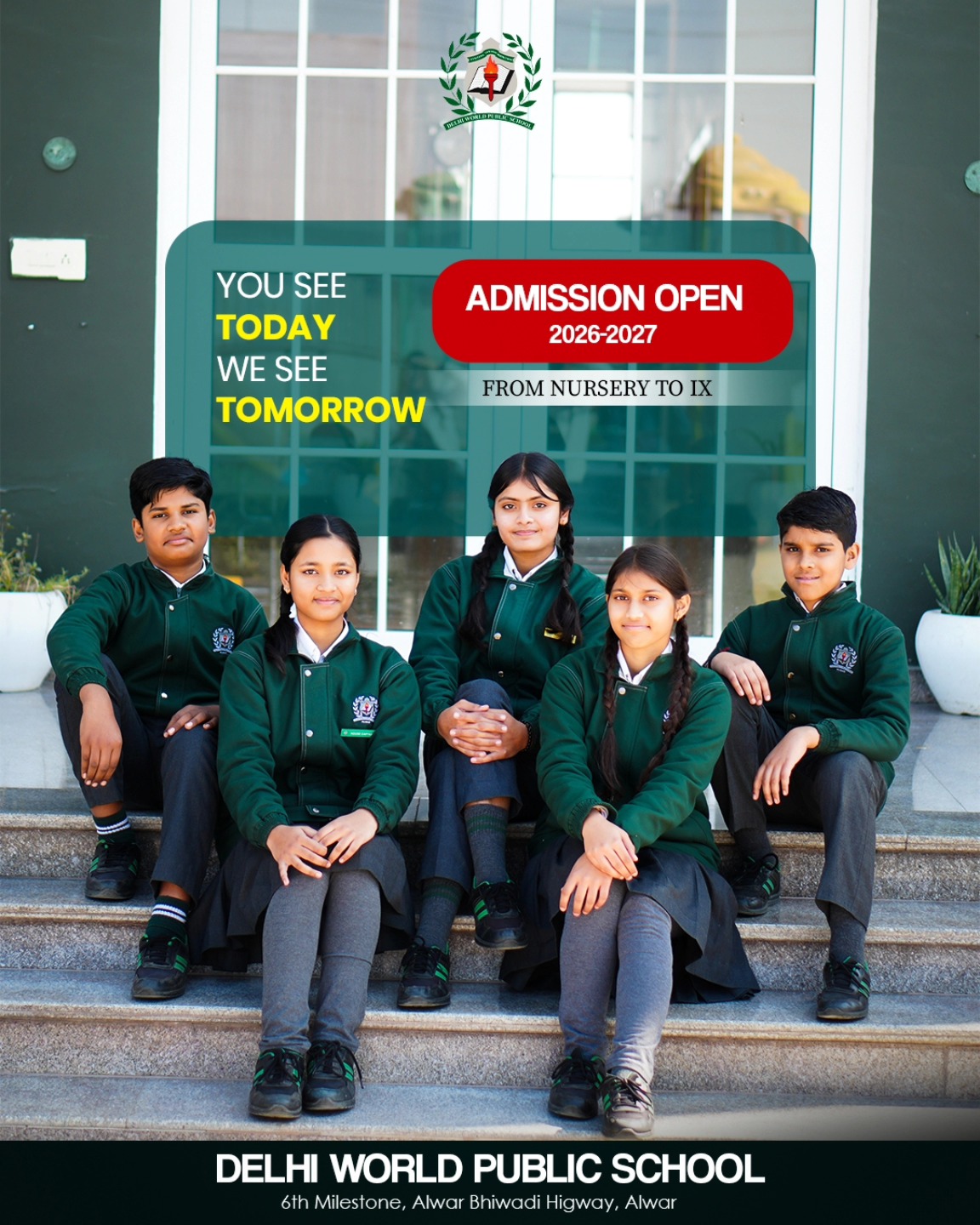 Delhi  World Public School, Alwar Facebook ad