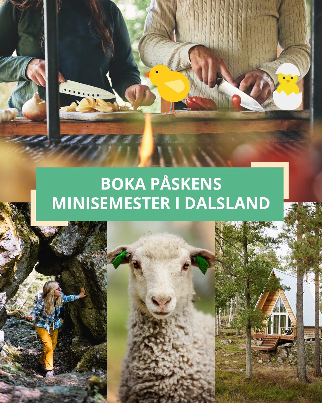 Dalsland Facebook ad: Upplev påsken i Dalsland