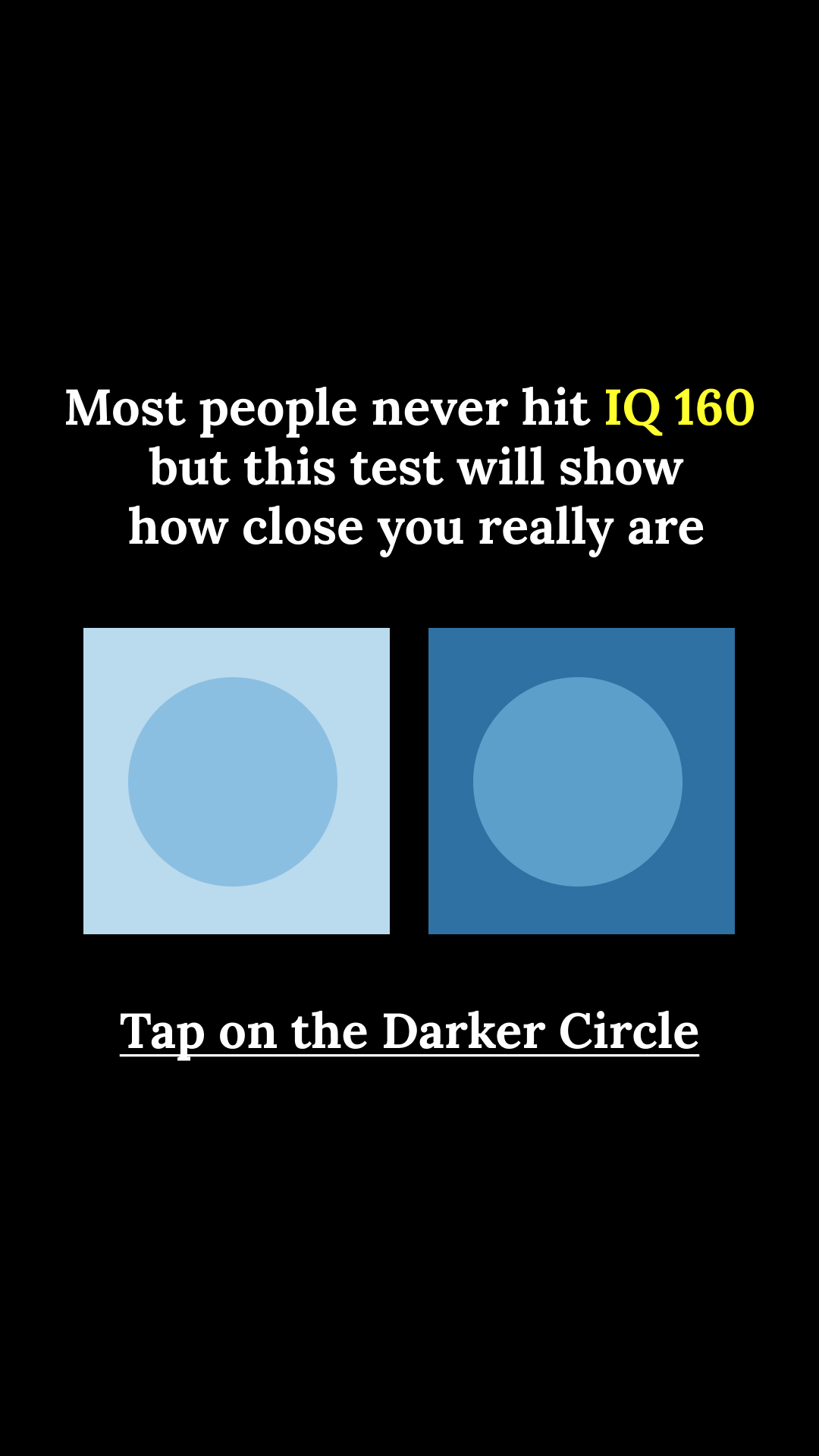 Brain Health Check Facebook ad