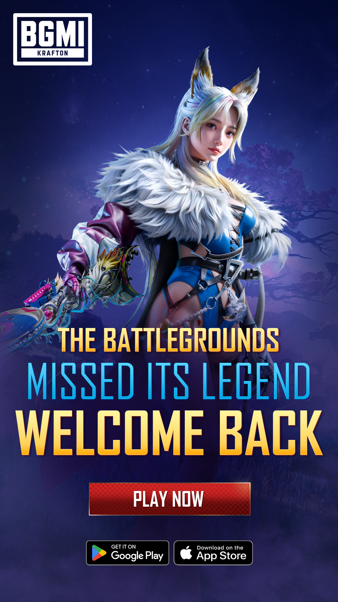 Battlegrounds Mobile India Facebook ad