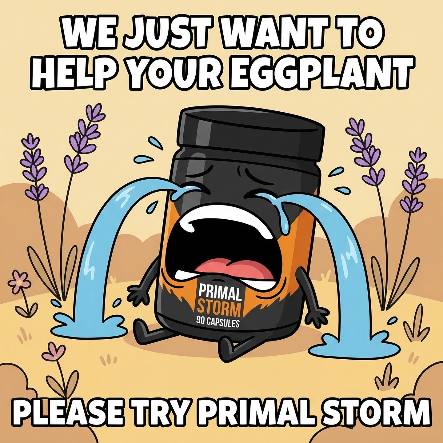 Primal Storm Supplements Facebook ad