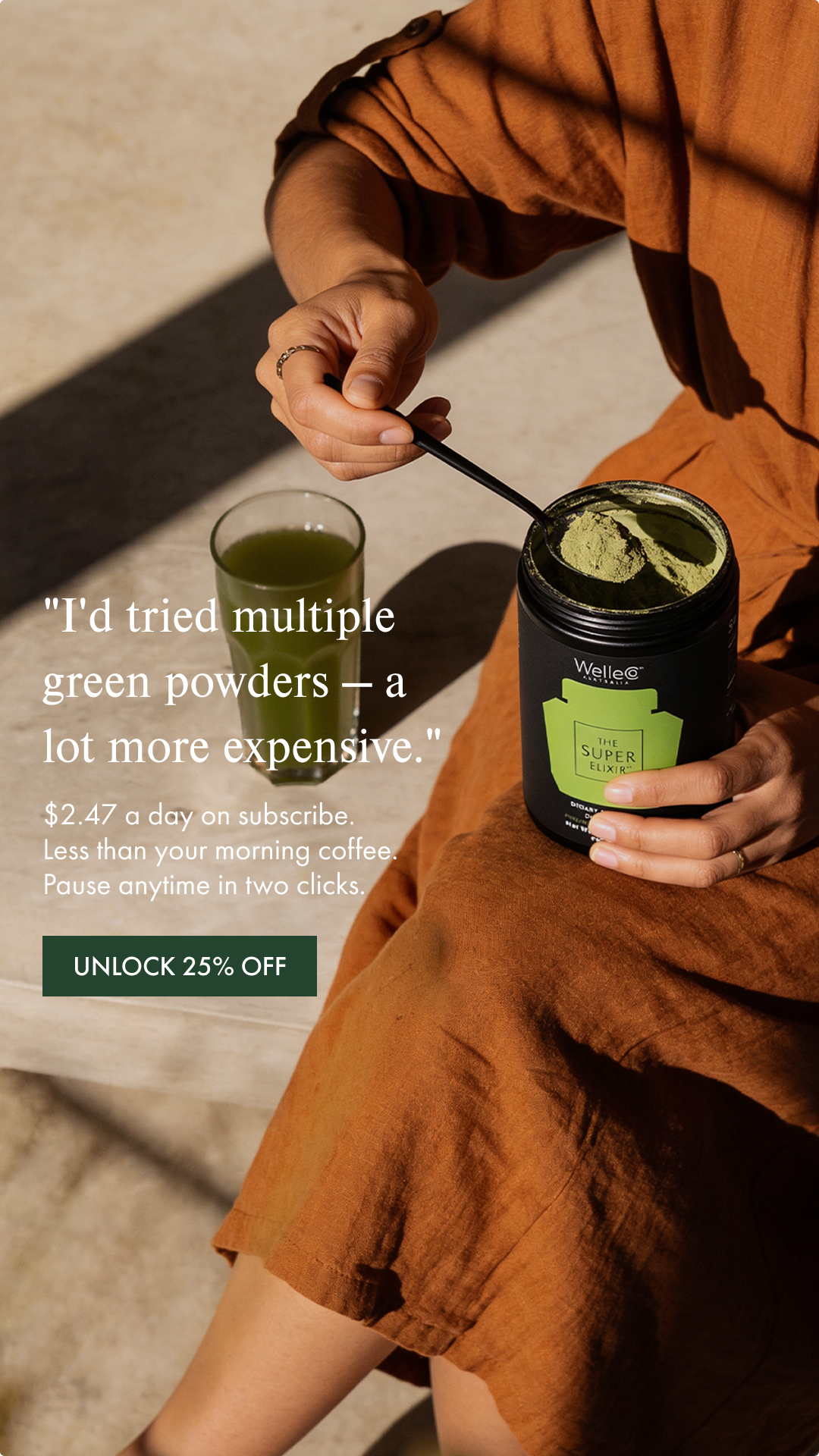 WelleCo Facebook ad